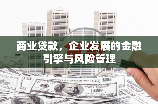 阜平商业贷款，企业发展的金融引擎与风险管理