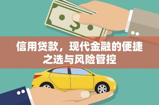 葫芦岛信用贷款，现代金融的便捷之选与风险管控
