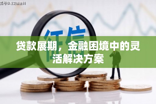 滑县贷款展期，金融困境中的灵活解决方案