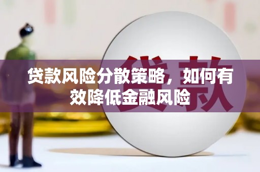邵阳县贷款风险分散策略，如何有效降低金融风险