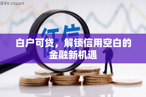 鸡东白户可贷，解锁信用空白的金融新机遇