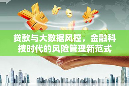 富平贷款与大数据风控，金融科技时代的风险管理新范式