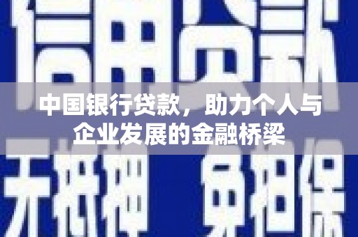 囊谦中国银行贷款，助力个人与企业发展的金融桥梁
