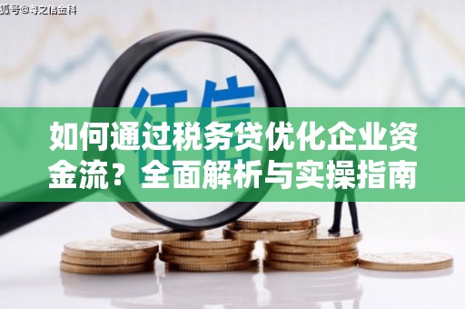铜陵如何通过税务贷优化企业资金流？全面解析与实操指南