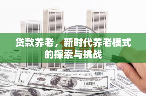 马山贷款养老，新时代养老模式的探索与挑战