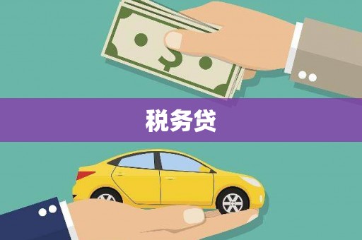南浔税务贷