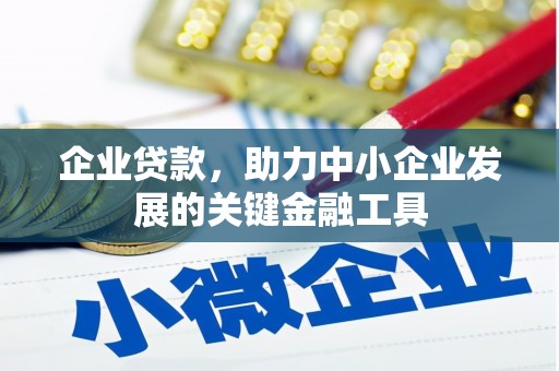 双塔企业贷款，助力中小企业发展的关键金融工具
