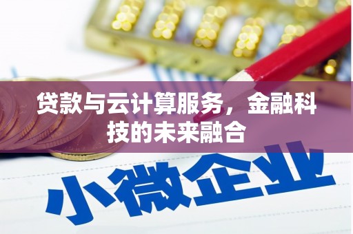 瑞芳贷款与云计算服务，金融科技的未来融合