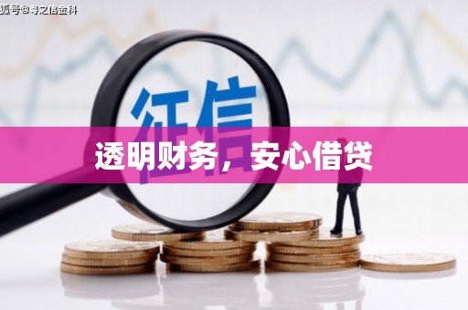 驿城透明财务，安心借贷