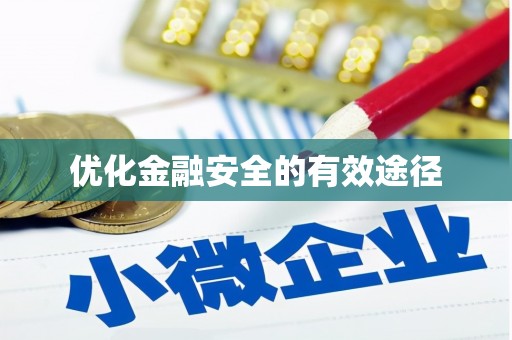 馆陶优化金融安全的有效途径